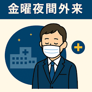 金曜夜間外来のアイキャッチ画像